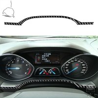 For Ford Escape/Kuga 2013 2014 2015 2016 All carbon fiber auto interior accessories below speedometer