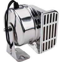 ALLREY 12V Marine Snail Electric Horn 304 Stainless Steel Super Loud Car Horn Waterproof Warning Electric Horn For Speedboat Car