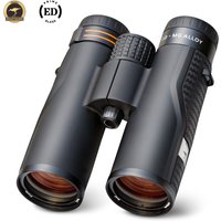 ED Lens Binoculars 8x42/10X42 for Adults Waterproof with Visual Locking Magnesium Alloy Body BAK4 Prism Binoculars for Hunting