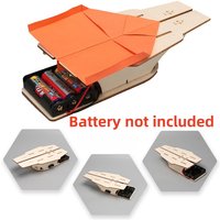 DIY Aircraft Carrier Paper Airplane Catapult Toy Children's Science Experiment Teaching Tool Puzzle Toy Parent child Interactive