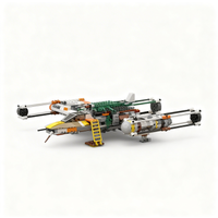 965PCS MOC Space Battle Abandoned Y Wing Diorama Model DIY Creative Assembly Building Blocks Display Birthday Gift Collectible