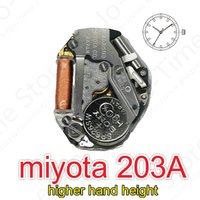 203A Movement Miyota 203a Movement Featuring Higher Hand Height That Enables Designs Taking Advantage Of Dial Depth