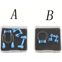1Box Dental Matrix Sectional Contoured Metal Spring Clip Rings Dentist Tools Lab Instrument autoclavable