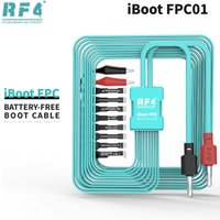 RF4 iBoot FPC01 BATTERY-FREE BOOT CABLE Precision Alligator Clips for IP 8-17 Series Motherboard Repair Power Supply Boot Cable