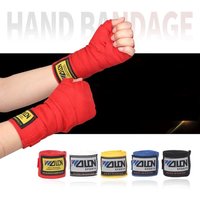 2 Rolls/Set 1.5M/3M Cotton Boxing Bandage Sports Strap Sanda Kick Boxing MMA Hand Gloves Wraps Belt Boxing Sports Wraps Bandage