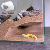 Drukowane w 3D podziemne jaskinie schronienia (dla jaszczurek, żółwi, pająków), dekoracja terrarium / biotopu dla gadów, wystrój biotopu