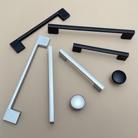 American Style Two Colors Cabinet Handles Furniture Wardrobe Wall Cabinet Door Handle Drawers And Shoe Cabinet Handle Hardware