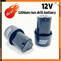 Popular 12V/4.0Ah rechargeable lithium-ion battery, suitable for multiple brands of electric screwdrivers, drills and angle grin