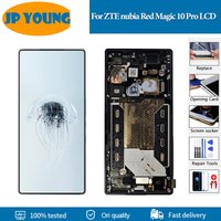 6.85 " Original AMOLED For ZTE nubia Red Magic 10 Pro LCD Display Touch Screen Digitizer For nubia RedMagic 10Pro LCD Replace