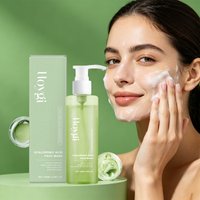 Hyaluronic Acid Face Washpurifies Pores Oil Control Removes Dirt Brightens Skin Blackhead Removal Hydrating Daily Cleanser
