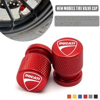For Ducati Diavel Superleggera V4 V2 Scrambler MONSTER 959 1199 1299 Panigale 848 /EVO 1198/S/R Motorcycles CNC Tire Valve Caps
