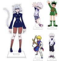 16CM Anime HUNTER×HUNTER Cosplay Acrylic Figure Stand Plate Machi Feitan Pōtoo Nephelpito Irumi Zorudikku Ornaments Gifts