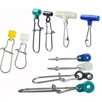 40Pcs Fishing Weight swivels Sinker Slider Fishing Line Sinker Slider Connector for Surf Fishing Rigs Catfishing Rig Tackle