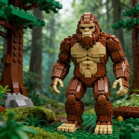 Simulation Giant Gorilla Model Building Blocks Educational Assembly Toy Holiday Present