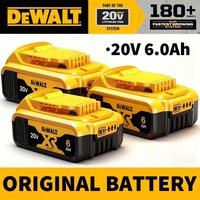 DeWALT 100% Original Battery 20V/ 6000mAh for DCB606 DCB205 DCB206 DCB209 DCB182 DeWALT Power Tool Fast Delivery by Air Freight