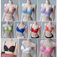 1/6 Scale Female Bra with Removable Shoulder Strap Clothes Accessories Fit 12'' PH TBL Mid/Big Bust Action Figure Body Model