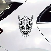 AliExpress NONE 1PC Japanese Oni Hannya Mask Waterproof Self-adhesive Vinyl Sticker for Car Motorcycle Bike Helmet Laptop Decor