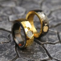 Stainless Steel Ratchet Ring Mechanical Fidget EDC Toys Adjustable Haptic Ring Fingertip Metal Tyre Toys Stress Spinner