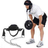 Head Neck Trainer Adjustable Neck Exerciser Head Harness Weight Lifting Belt Head Training Belt For Fitness Head Injury Recovery