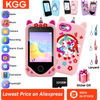 Kids Smart Phone Camera Toy Phone 40+ Games Touch Screen Learning Toy For 3-12 Year Old Boys Girls MP3 Player Birthday Gifts