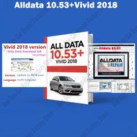 ALLDATA 10.53 Automotive Repair Software Car accessories Diagnostic Tool with Wiring Diagrams+ Vivid 2018 workshop data Software