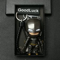 Hot Toys Batman Superman key chain pendant school bag pendant trendy and cool