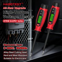 HT95B Digital AC Voltage Tester Screwdriver 3V-500V Non Contact Voltage Detector Live/Null Wire Test LCD Display Electrical Pen