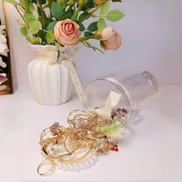 Jewelry Jar Gift Set Trendy Multi-style Jewelry Pack Vintage Mystery Jewelry Jar for Women Surprise Mixed Set with Necklaces