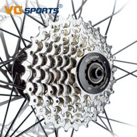 AliExpress 1pc VG Sports 7 Speed Road Bike Cassette 12-28T/32T Silver Color Bicycle Freewheel Sprocket Cogs 7s Bike Accessories Bike Parts