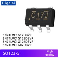 100%Original SN74LVC1G17DBVR SN74LVC1G125DBVR SN74LVC1G126DBVR SN74LVC1G07DBVR Buffer/Driver IC SOT-23-5 In Stock Priority Ship