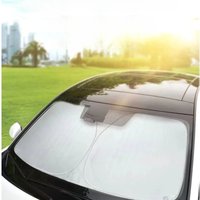 140*80CMFashion car sunblock Sunblock thermal insulation sunblock blinds Interior front windshield car cover sunshade umbrella