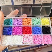 1 Box Mixed 3D Acrylic Flower Nail Art Charms Kawaii Resin Colorful Floral Petal Rhinestones Blossom Gem DIY Manicure Decoration