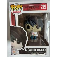FUNKO POP Death Note L with Cake 219# Light 216# RYUK 217# Action Figure Toy Collectible Vinyl Dolls Movie Carvinal Xmas Toys