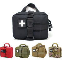 Survival First Aid Kits Tactical EMT Pouch Rip Away Molle Medical Pouches IFAK Emergency Survival Bag for Travel Outdoor Hiking