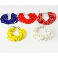 Boho-chic Multicolor Beaded Bracelet For Women , Perfect For Everyday Wear & Gift Jewelry For Women Necklaces For Women