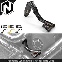 NICECNC Dyna Rear Brake Lever Pedal Kit For Harley Dyna Wide Glide Super Glide Street Bob Fat Bob FXDF Low Rider FXDLS 2016-2017