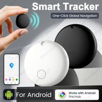 Android Anti-lose Tracker for Google Find Hub Positioning Far Away Finder Voice Locate Suitcase Keys Bag Toys GPS Smart Tag