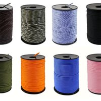 5 Strands 100M Paracord Rope Dia.4mmParachute Rope Tent Lanyard Accessories For Survival Bracelet DIY Making