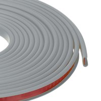 Uxcell 6M U Shape Edge Banding TPE Rubber Edge Trim Self Adhesive Veneer Edging Trim for Veneer Furniture Cabinets Shelves Table