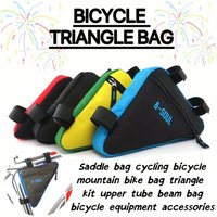Saddle bag, cycling bike, mountain bike bag, triangle tool kit, upper pipe, crossbeam bag, bike equipment accessories