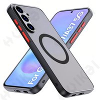 Case For Samsung For Galaxy A57 A37 4G 5G Shockproof Protective Shell Buffer Angle Bumper Magnetic Thin Shell Shockproof Shell