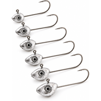 Jig Head Hook Set with 3D Eyes Assorted Weights 0.5g-5g for Soft Baits Freshwater Saltwater Fishing Lure Tackle Kit Fishing Gear