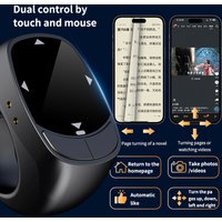 JX-12Pro Smart Fingertip Ring Remote Control Scrolling Wireless Bluetooth Mobile Selfie Mice Video Auto Page Turner Browsing