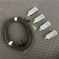 1 Set For Audi A4 A5 B8 B8K B9 Q3 Q5 A6 LED foot Light