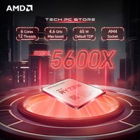AMD Ryzen 5 5600X L3=32M 3.7GHz 6-Core 12-Thread R5 5600X Gaming Processor 65W 7NM DDR4 Socket AM4 No Fan