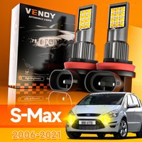 2pcs For Ford S-Max S Max 2006-2021 LED Fog Light 2007 2008 2011 2012 2013 2014 2015 2016 2017 2018 2019 2020 Canbus Accessories