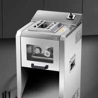 Automatic Industrial Lamb Cube Dicer Cut Thin Fresh Cooks Portable Meat Slicer Grinders Mincer Machine