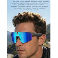 AliExpress NONE Cycling AI Smart Glasses Translation Anti-shake 4K HD 800W Camera Bluetooth Call Sunglasses Men Women Anit UV Waterproof Music