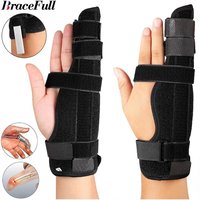 1PC Finger Splint Hand Brace,Pinky Fingers Splint For Boxer Fractures,Little Finger Cast Trigger Finger Immobilizer Straightener