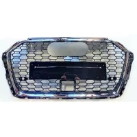 For RS3 Style Front Sport Hex Mesh Honeycomb Hood Grill for Audi A3/S3 8V 2017-2020 With ACC Hole car accessories New